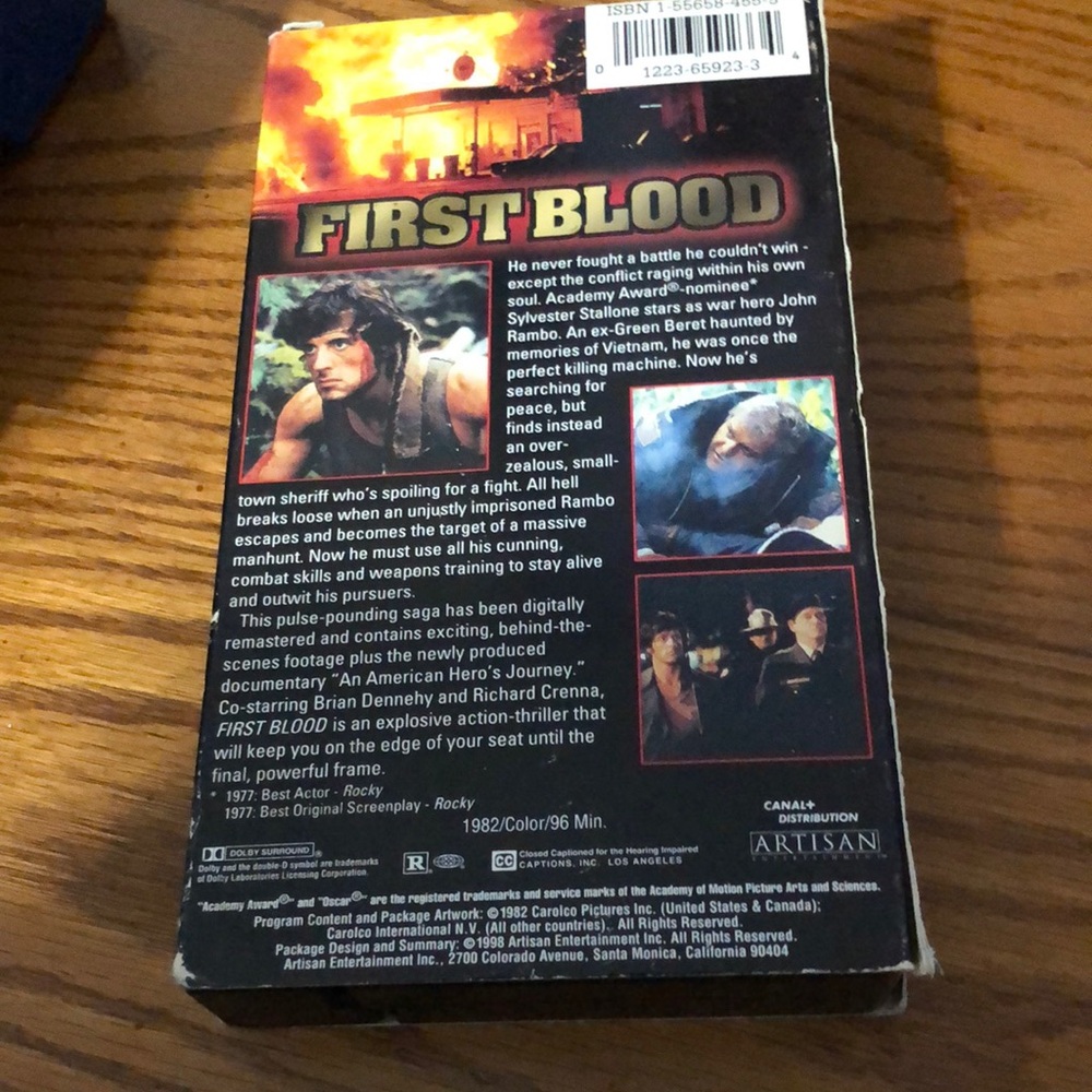 Rambo VHS Collection - Picture 3 of 8